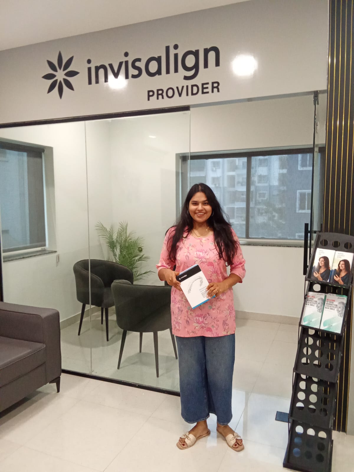 Invisalign Hyderabad Experience Centre - Happy Patient