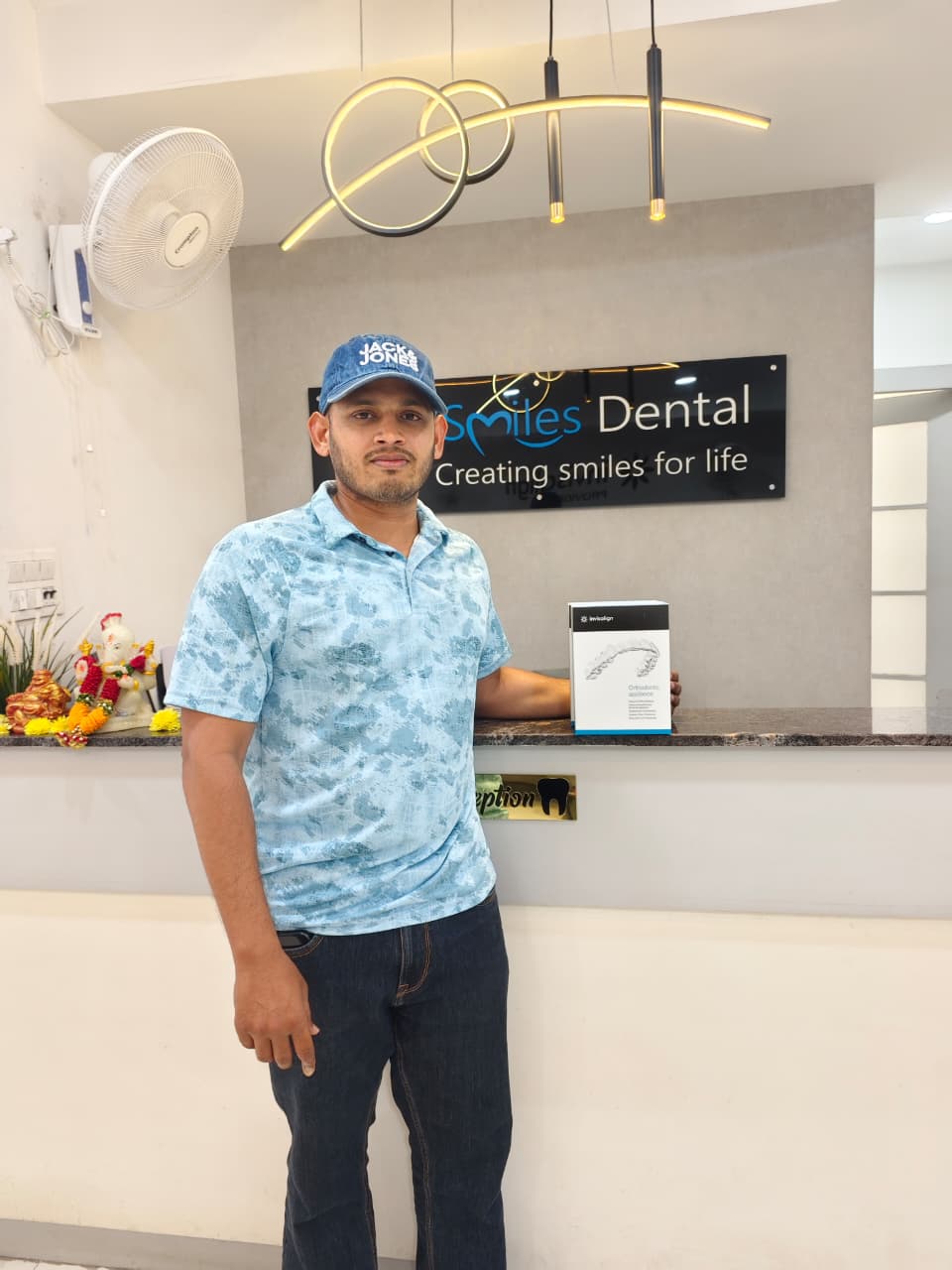 Invisalign Hyderabad Experience Centre - Happy Patient